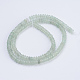 Chapelets de perles en aventurine vert naturel G-P354-12-4x2mm-2