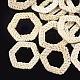 Handmade Reed Cane/Rattan Woven Linking Rings WOVE-T005-28-1