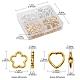 100 pièces 4 cadres de perles en alliage de style tibétain FIND-FS0001-74-5