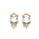 Brass Micro Pave Clear Cubic Zirconia Peg Bails Charms X-KK-T056-95G-NF-1