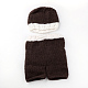 Costume de bonnet de bébé en crochet AJEW-R030-57-2