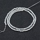 Brins de perles de pierre de lune arc-en-ciel naturel X-G-E411-08-3mm-2