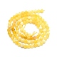 Natürliche gelb Opalkorne Stränge G-P457-A03-18-3