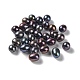 Perle di perle d'acqua dolce coltivate naturali tinte PEAR-E020-10-1