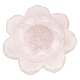 Portacandele in quarzo rosa naturale DJEW-WH0015-99-1