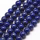 Chapelets de perle en lapis-lazuli naturel G-G953-04-8mm-8