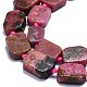 Natural Rhodonite Beads Strands G-K245-J17-01-3