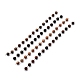 Chaînes de perles en bois faites à la main AJEW-JB00746-1