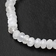 Brins de perles de pierre de lune arc-en-ciel naturel G-I341-05-5