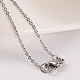 304 Stainless Steel Cable Chain Necklaces NJEW-JN01526-04-4