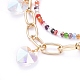 Glass Beaded Necklaces & Pendant Necklaces Sets NJEW-JN02777-3