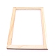 木製製紙  製紙モールドフレーム  スクリーンツール  DIYペーパークラフト用  長方形  バリーウッド  30x20x1.25cm DIY-WH0215-47-1