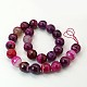Natural Agate Beads Strands G-E054-10mm-18-2
