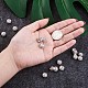 Perles en laiton de strass RB-TA0001-02A-5