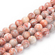 Brins de perles de netstone rouge naturel G-Q462-117-10mm-1