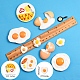 10 pz 10 ciondoli uovo fritto stile per kit di ricerca di gioielli fai da te DIY-SZ0005-84-2