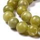 Péridot naturel chapelets de perles G-P358-01-8mm-1-2