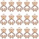 Sunnyclue 40 pièces pendentifs en alliage de cristal strass ALRI-SC0001-28-1