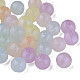 Regenbogenfarbene Acrylperlen mit schillernder Beschichtung MACR-N006-16B-B01-1