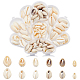 Ph pandahall 83 pièces perles de coquillage de cauri naturel BSHE-HY0001-01-1