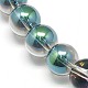 Electroplate Glass Beads Strands X-EGLA-J001-10mm-C10-2