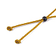 Nylon Cord Necklace Making X-MAK-T005-21D-3
