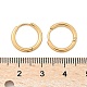 Серьги-кольца Huggie Hoop из нержавеющей стали 304 с ионным покрытием (IP) EJEW-F111A-14mm-G-3