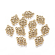 Tibetan Style Alloy Flower Links connectors X-TIBE-990-AG-RS-1