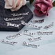 Fashewelry 24 pz 2 set di accessori per ciondoli gioielli in lega di zinco FIND-FW0001-09P-4
