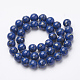 Turquoise synthétique et brins de perles de coquillage G-S212-6mm-10-3