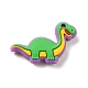 Cartoon Dinosaur Food Grade Eco-Friendly Silicone Focal Beads SIL-Q022-05D-1