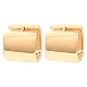 Серьги-кольца из латуни EJEW-I289-02KCG-1