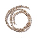 Brins de perles de coquille d'eau douce naturelles de style drawbench SHEL-F003-10A-3
