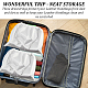 Nbeads シルク防塵巾着袋 12 個  15.7x20 白大型巾着収納袋ビッグシルクギフトジュエリーバッグ旅行収納ポーチ衣類ハンドバッグ財布靴 ABAG-WH0035-027-6