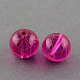 Drawbench Transparent Glass Beads Strands GLAD-Q012-6mm-19-1