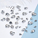 Olycraft 100 pz cucire su strass lacrima cucire vetro trasparente con rebbi placcati platino tazza formato misto flatback artiglio strass per gioielli RGLA-OC0001-11-5