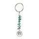 Porte-clés pendentif en alliage de style tibétain KEYC-JKC00688-4