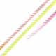 5 рулон 12-слойных сегментных окрашенных полиэфирных шнуров&nbsp;WCOR-P001-01B-010-3