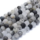 Chapelets de perles en quartz de rutile naturel G-E561-07-8mm-1