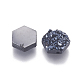 Perlas de resina de piedras preciosas druzy imitación RESI-L026-B04-2
