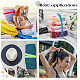 GORGECRAFT 12 Colors Silicone Rubber Bands Large Heavy Duty Rubber Band 8 Inches Elastic Wrapping Towel Bands for Beach Chairs Cruise Notebook Office Outdoor Gear Gifts Packing Christmas AJEW-GF0006-35-7