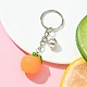 Fruit Resin Pendant Keychain Kit KEYC-JKC00643-4