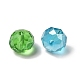 Perles de verre transparentes plaquées rondelles à facettes rondelles couleur ab GLAA-R152-10mm-M2-2