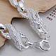 Trendy Silver Plated Brass Bridal Party Jewelry Sets SJEW-BB08953-D-5
