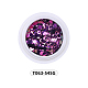 Accesorios de decoración de arte de uñas brillantes hexagonales MRMJ-T063-545G-2