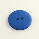 2-Hole Flat Round Wooden Buttons X-BUTT-Q032-62D-2