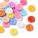 Acrylic Sewing Buttons for Clothes Design X-BUTT-E083-F-M-1