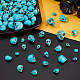 SUPERFINDINGS about 152Pcs Synthetic Turquoise Beads Strands Howlite Skull Head Beads Gemstone Loose Beads Stone Beads Spacer for Halloween DIY Bracelets Necklace Jewelry Making TURQ-FH0001-01-4