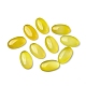 Cabochons en agate jaune naturelle G-A029-01-02-1