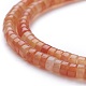 Chapelets de perles en aventurine rouge naturelle G-H230-15-3